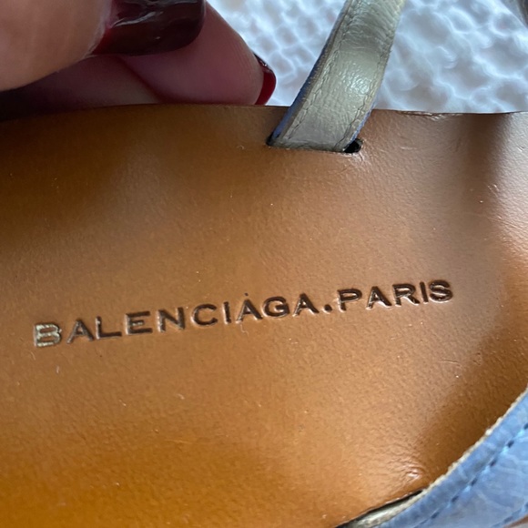 Balenciaga  ankle strap flat sandals - Picture 9 of 13